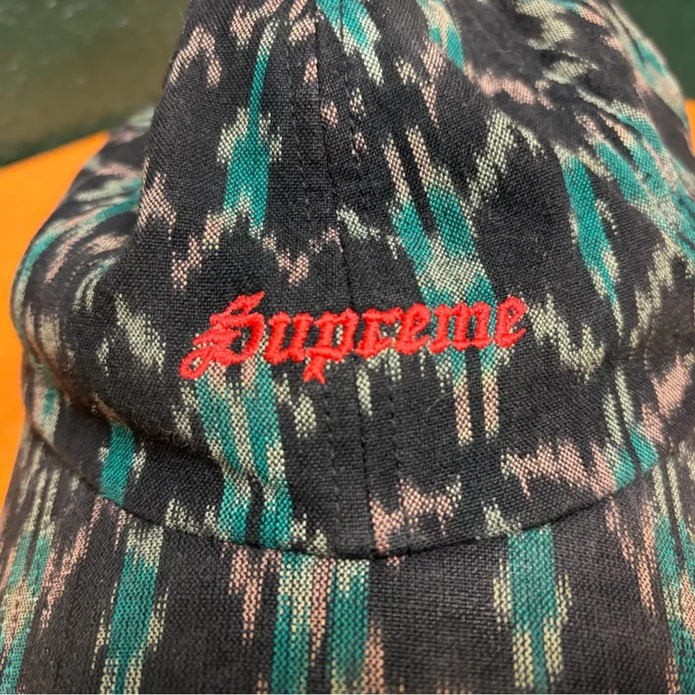 Supreme Multicolor Patterned Hat - Picture 2 of 5